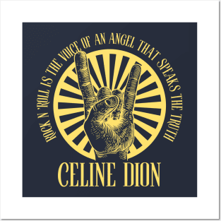 celine dion Posters and Art